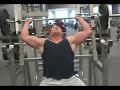 Seated Front Barbell Press by www.building-muscle101.com Seated Front Barbell Press by www.building-muscle101.com
