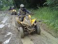 QUAD BIKERS  CAN AM RENEGADE SANTAPOD GREEN LANE WATER