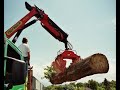 Disposal of a tree-trunk