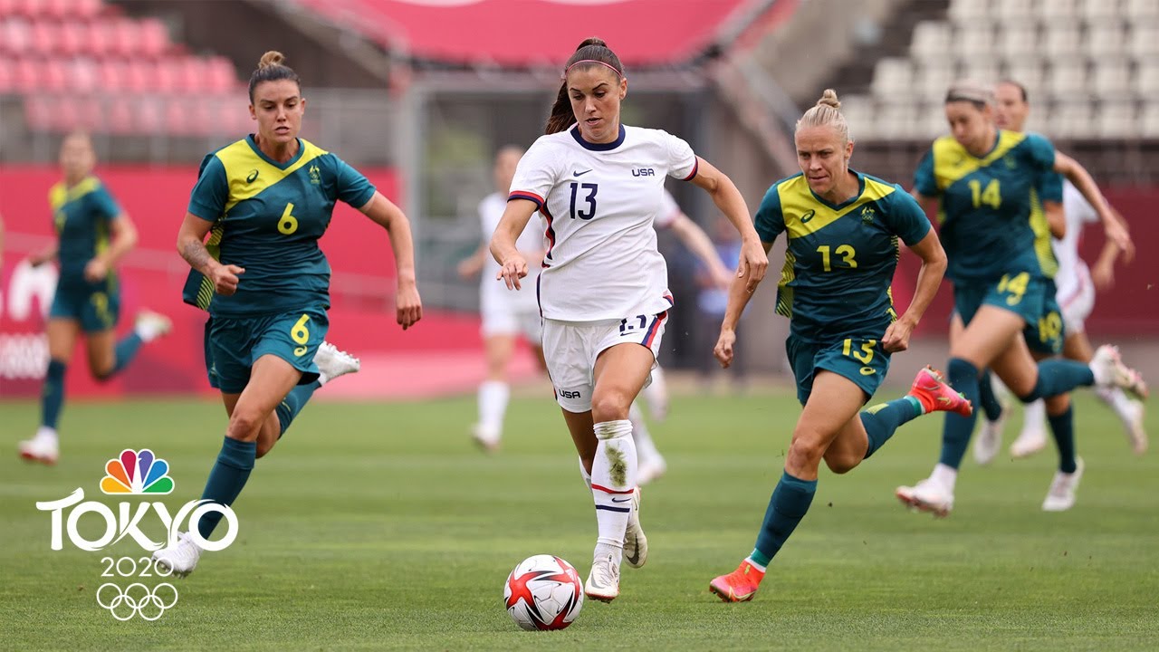 USA vs. Australia | Tokyo Olympics 2020: Women's Soccer Highlights | NBC Sports