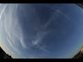 chemtrails \"contrails\" boven Utrecht Nederland
