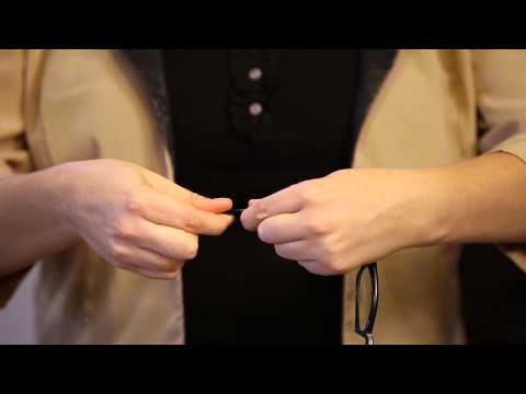 how to adjust glasses temples