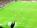 England 2-2 Czech - 2nd goal [Fans View].  20 / 8 / 08