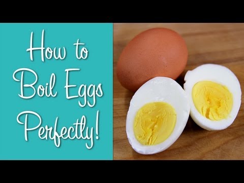 how to boil eggs properly