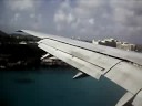 US Airways Approach to Landing St. Maarten