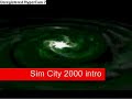 the theme song and intro to sim city 2000