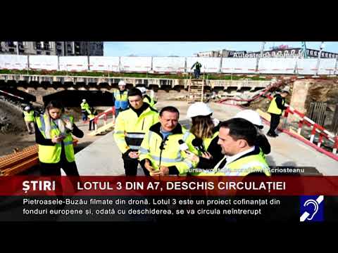 Lotul 3 din A7, deschis circulației