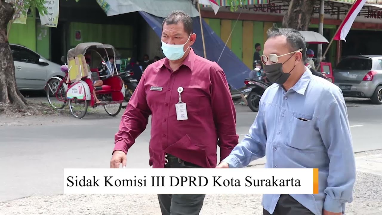 Rabu 25 Agustus 2021 Sidak Komisi III Jembatan Jonasan dan Drainase Pasar Legi