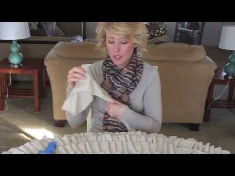 how to make a tree skirt