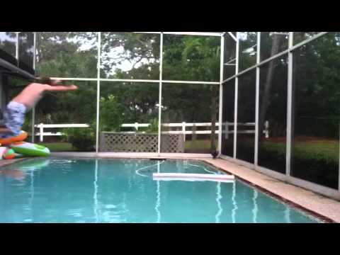 how to drain overfilled pool