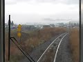 陸羽西線　津谷駅　快速最上川　上り　通過