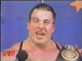 WWC: Invader #1 vs. Sadistic Steve Strong (forowwc.com)
