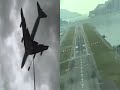 Split screen airplane cockpit video Hong Kong Kai Tak Airport ?? ???? Split screen airplane cockpit video Hong Kong Kai Tak Airport ?? ????