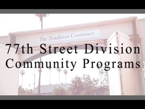 LAPD 77th Street Division 2014 Community Programs
