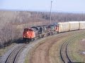 CN 305 leaving Moncton May 3 2008