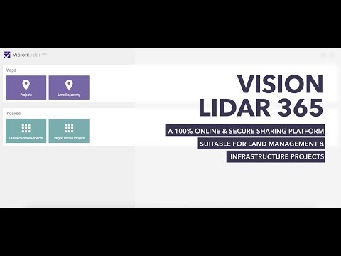 Discover VisionLidar 365 - A 100% Online & Secure Point Cloud Sharing Platform