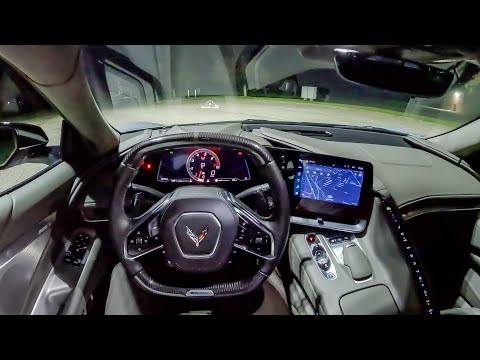 2024 Chevrolet Corvette E-Ray 3LZ - POV Night Drive (Binaural Audio)