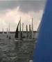 Heftige catamaran finish op Muiderzand