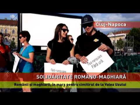 Marș de solidaritate, pentru Cimitirul Valea Uzului