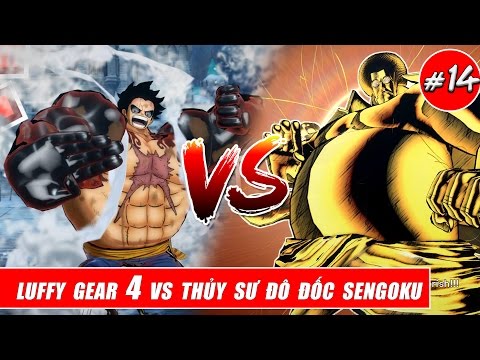 Song Đấu One Piece : Luffy Gear 4 vs Sengoku Phật vàng