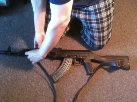 how to attach ak 74 sling