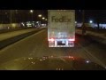 Fed Ex Canada ASSHOLE driver and very Dangerous behavior