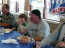 92.9 The New Peak FM at IHOP in Colorado Springs - Chanting
