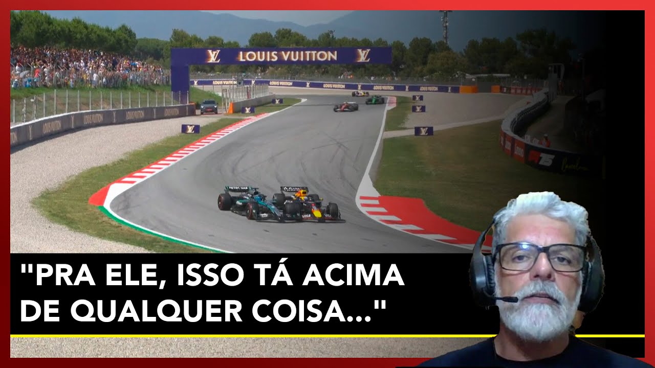 VERSTAPPEN JOGOU O PENTA FORA na TRETA COM RUSSELL na ESPANHA?
