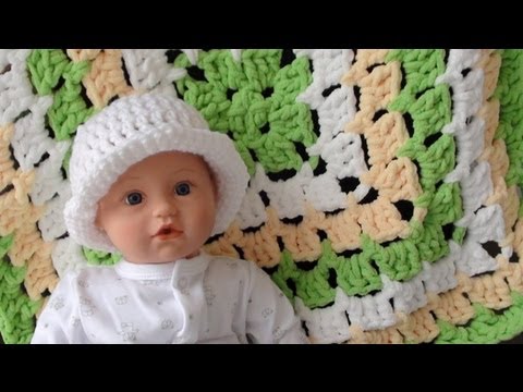 how to fasten off a granny square