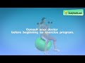 Prenatal Yoga - Pregnancy Exercise at Home with Dumbbells and Fitness Ball for Upper Body