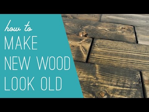 Making Wood Look Aged