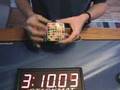 Frank Morris Solves 7x7x7 Rubik's Cube in 389 seconds