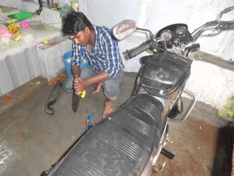 how to repair two wheeler