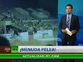 Pelea entre equipos de baloncesto de EE. UU. y China