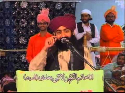 golra shareef - Hazoor Qibla Pir Syed Ghulam Nizamuddin Jami sadarti khutba--tahafuz e namoos e risalat wa khatme nabuwat seminar..