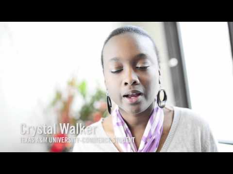 Crystal Walker talks about her experience at Texas A&M University-Commerce