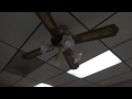 Here is a SMC A52 52inch ceiling fan with light. I would of turned it on for you but it does not work but it does have some nice old Philips bulbs in it! I found these fans in an old store. If you have any questions just ask! Also Please Comment, Rate and Subscribe! Thank You!