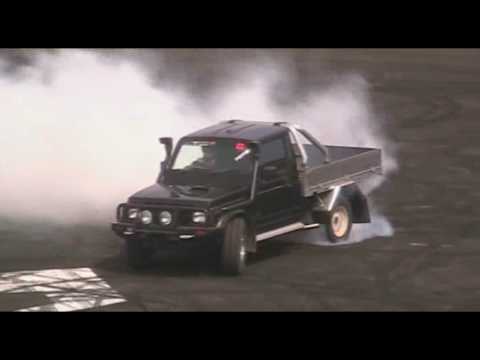 Suzuki V8 @ Warrnambool Drags Burnout Competition