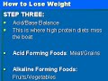 How To Lose Weight 4: Acid Base Balance How To Lose Weight 4: Acid Base Balance