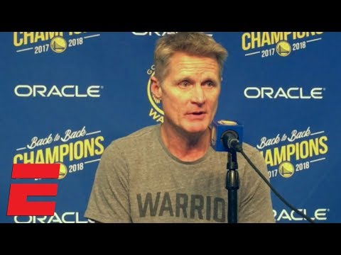 Video: Steve Kerr calls Kevin Durant's 49-point performance against the Magic 'incredible' | NBA on ESPN