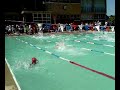 See a black man swim