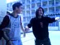 WHITE RAPER FIGHT ON THE STREET