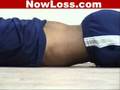 How to get flat abs fast using a pillow, a TV, & a quarter