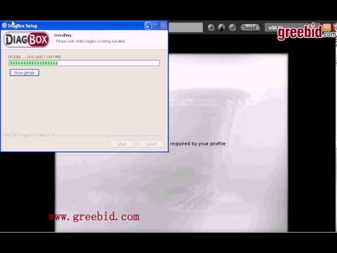 Video to install Diagbox V6.01 software for Peugeot Citroen Diagnostic Tool （2）