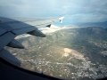 take-off from athens to thessaloniki of aegean airlines airbus a320 flight a3104 on 11 november 2009.