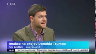 Reakce na projev Donalda Trumpa