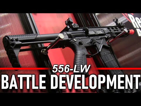Battle Arms Development 556-LW AEG - Red Wolf Airsoft at Shot Show 2020