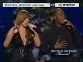 mARIAh Carey & Trey Lorenz singing at STAPLES CENTER - MEMORIAL FOR JACKSON.