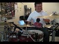 never stop drum cover!