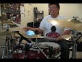 never stop drum cover!